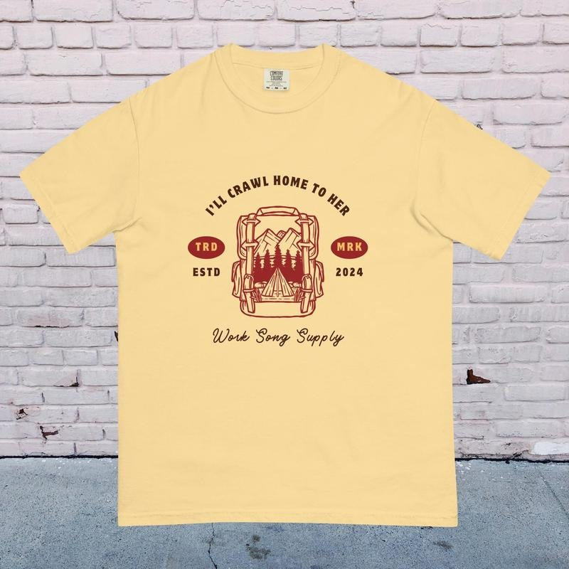 Work Song Supply Folk Music Fan Outdoor Lover - Adult & Kids T-Shirts, Sweatshirts & Hoodies apparel design preview 1