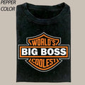 World'S Coolest Big Boss Motorcycle Mama Funny - Adult & Kids T-Shirts, Sweatshirts & Hoodies apparel design preview 1