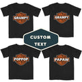 World'S Coolest Grandpa Nickname Motorcycle Dad - Adult & Kids T-Shirts, Sweatshirts & Hoodies apparel design preview 1