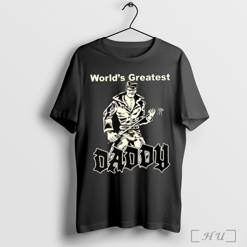 Worlds Greatest Daddy - Adult & Kids T-Shirts, Sweatshirts & Hoodies apparel design preview 1