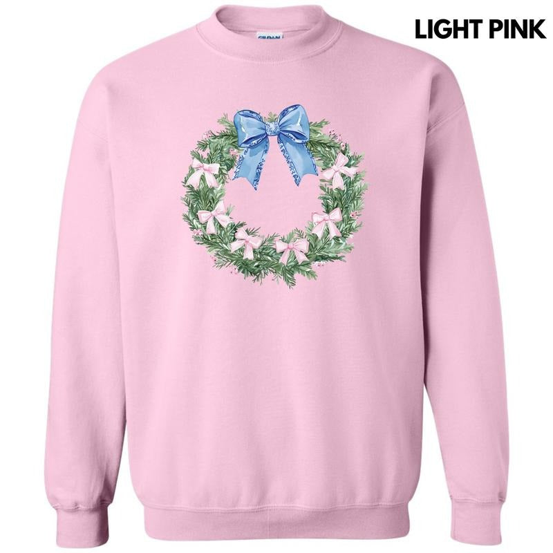 Wreath Bows 'NLB' - Adult & Kids T-Shirts, Sweatshirts & Hoodies apparel design preview 1