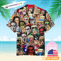 Wrestling Character Collage Hawaiian - Adult & Kids T-Shirts, Sweatshirts & Hoodies apparel design preview 1