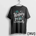Writers Do It Literally Sweater - Adult & Kids T-Shirts, Sweatshirts & Hoodies apparel design preview 1