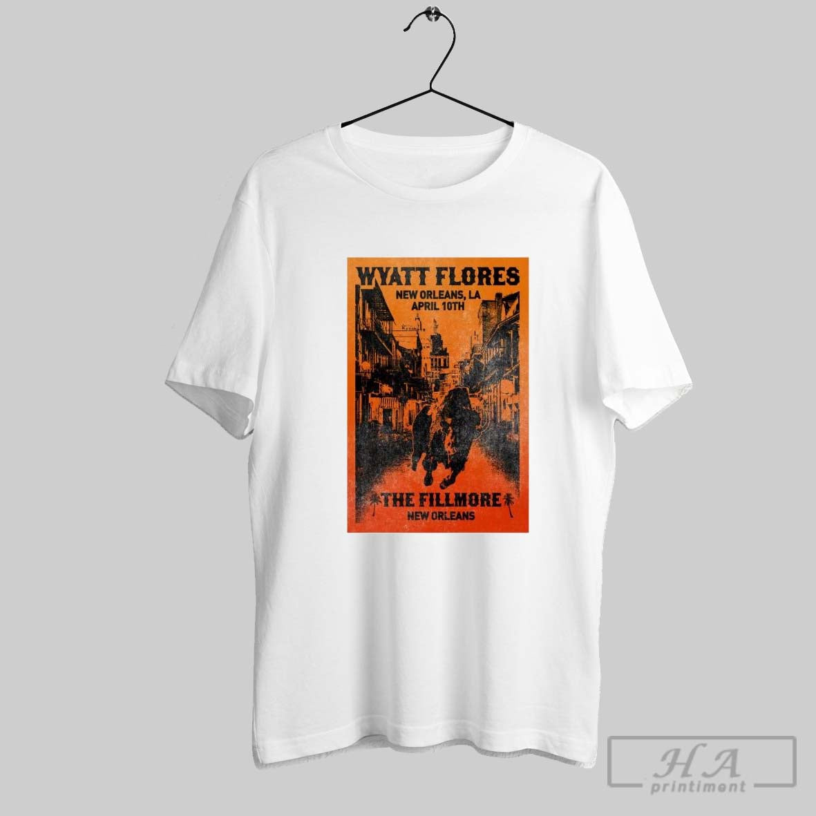 Wyatt Flores 10th April 2025 New Orleans La The - Adult & Kids T-Shirts, Sweatshirts & Hoodies apparel design preview 1