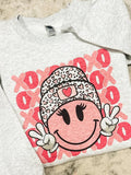 XOXO Smiley Top - Adult & Kids T-Shirts, Sweatshirts & Hoodies apparel design preview 1
