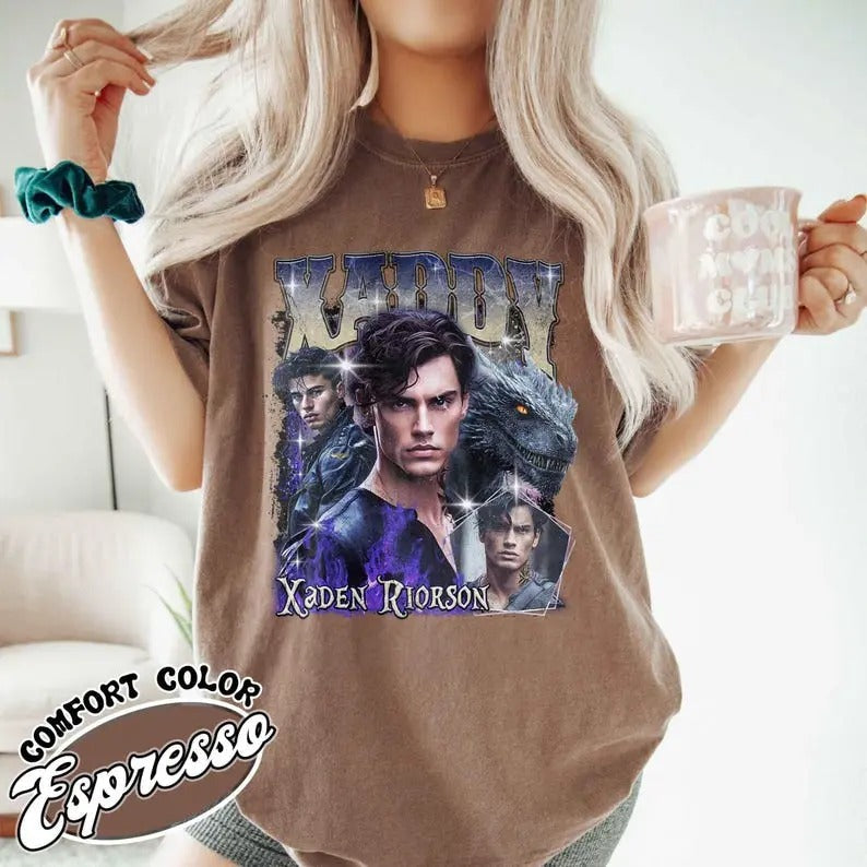 Xaddy Bootleg Xaden Riorson House Dragon Rider Book - Adult & Kids T-Shirts, Sweatshirts & Hoodies apparel design preview 1