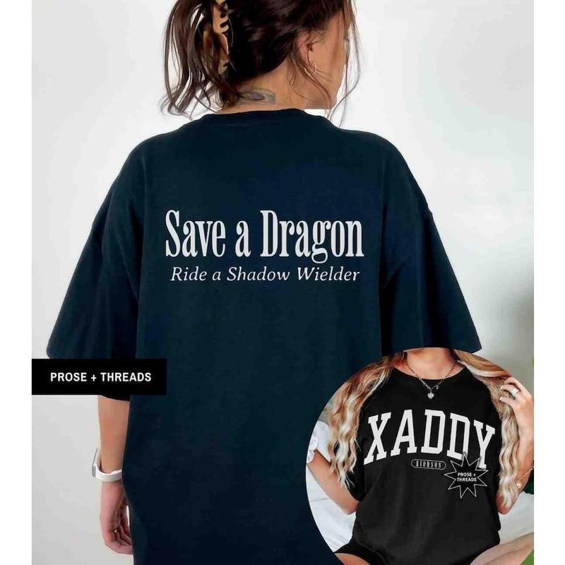 Xaddy Xaden Riorson Fourth Wing Iron Flame Booktok - Adult & Kids T-Shirts, Sweatshirts & Hoodies apparel design preview 1