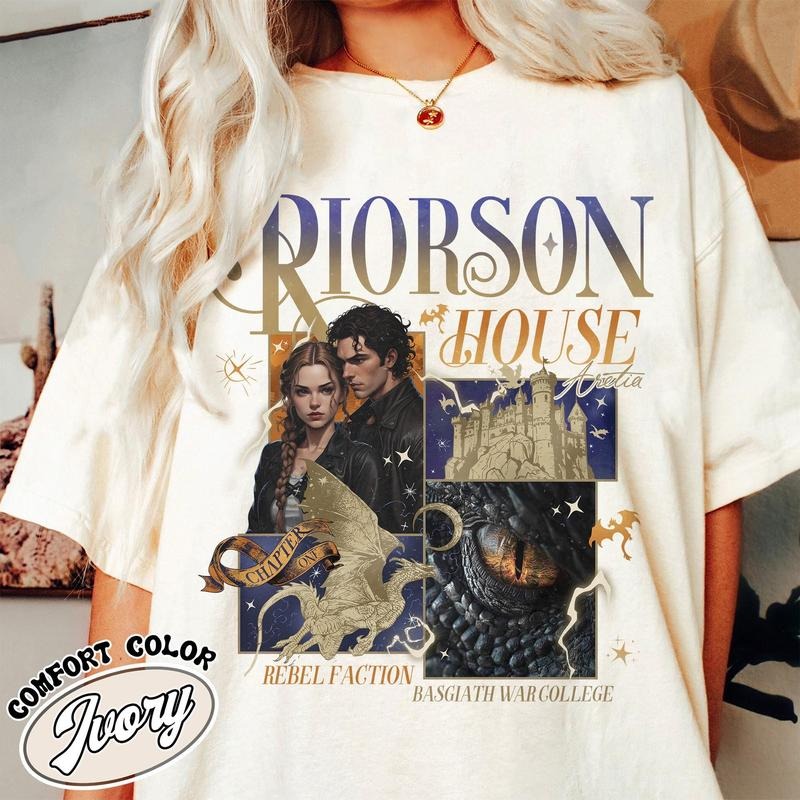 Xaden Riorson House Fourth Wing Iron Flame Rebecca - Adult & Kids T-Shirts, Sweatshirts & Hoodies apparel design preview 1