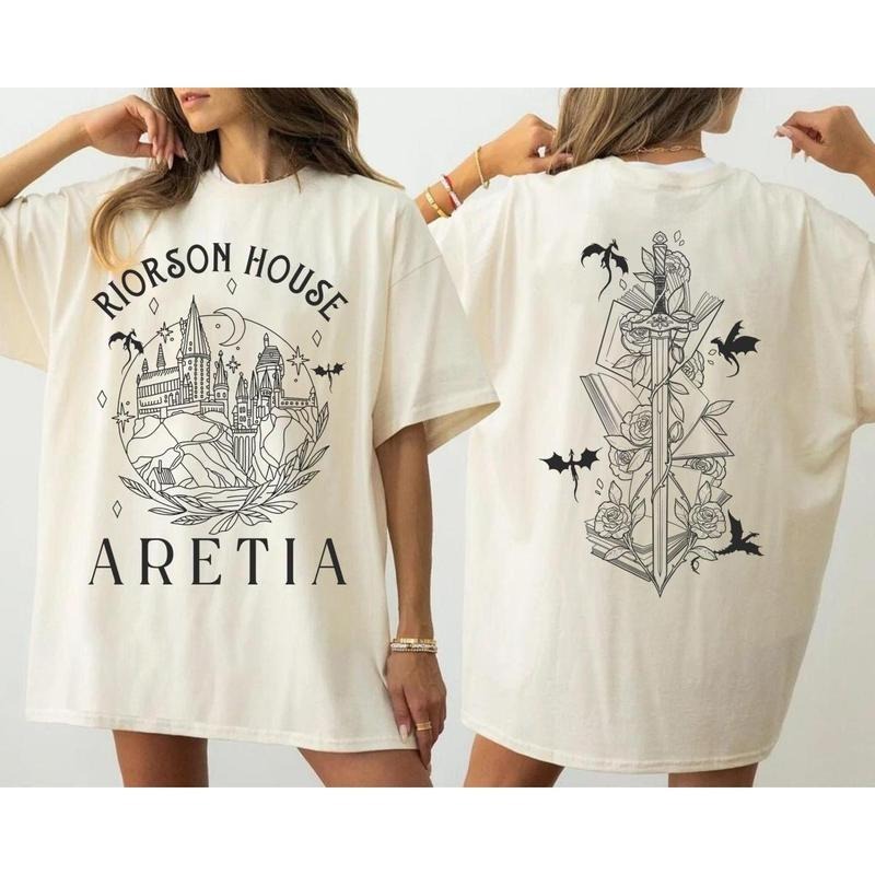 Xaden Riorson House Fourth Wing Fantasy Book Lovers - Adult & Kids T-Shirts, Sweatshirts & Hoodies apparel design preview 1