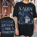 Xaden Riorson Xaddy Fourth Wing Fan Onyx Storm Dragon - Adult & Kids T-Shirts, Sweatshirts & Hoodies apparel design preview 1