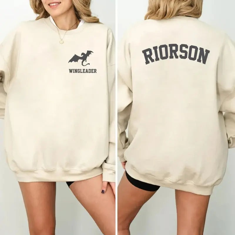 Xaden Riorson Wingleader Fourth Wing Bookish Booktok - Adult & Kids T-Shirts, Sweatshirts & Hoodies apparel design preview 1