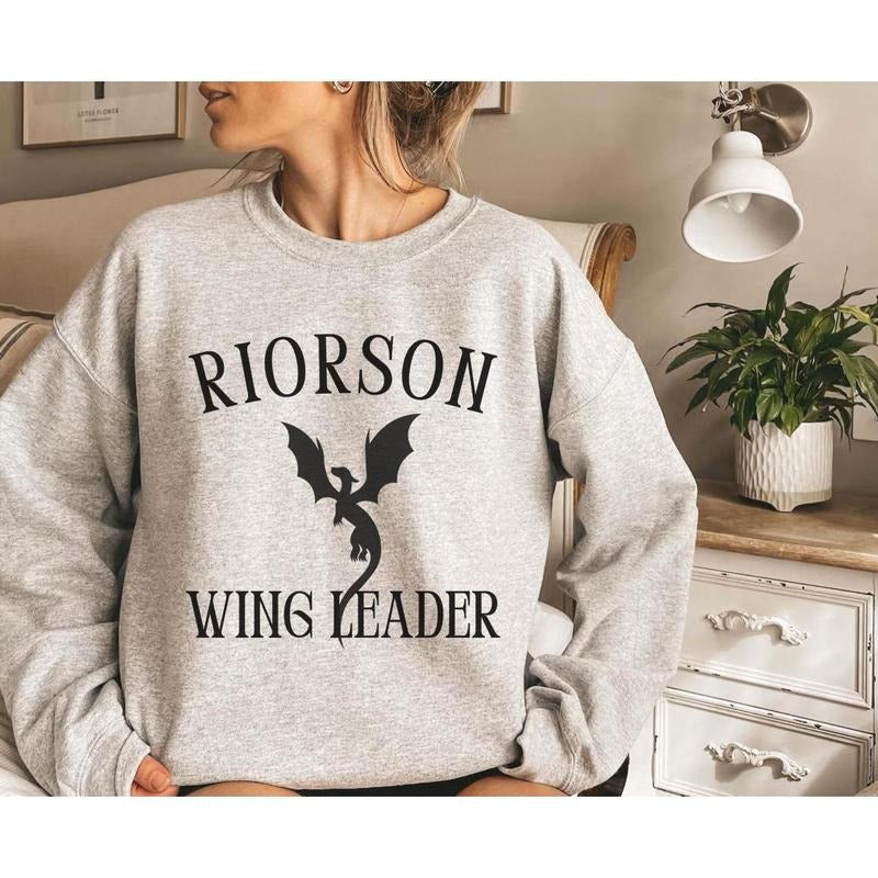 Xaden Riorson Wingleader Fourth Wing Booktok Onyx - Adult & Kids T-Shirts, Sweatshirts & Hoodies apparel design preview 1