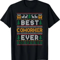 Xmas Matching Best Coworker Ever Ugly - Adult & Kids T-Shirts, Sweatshirts & Hoodies apparel design preview 1