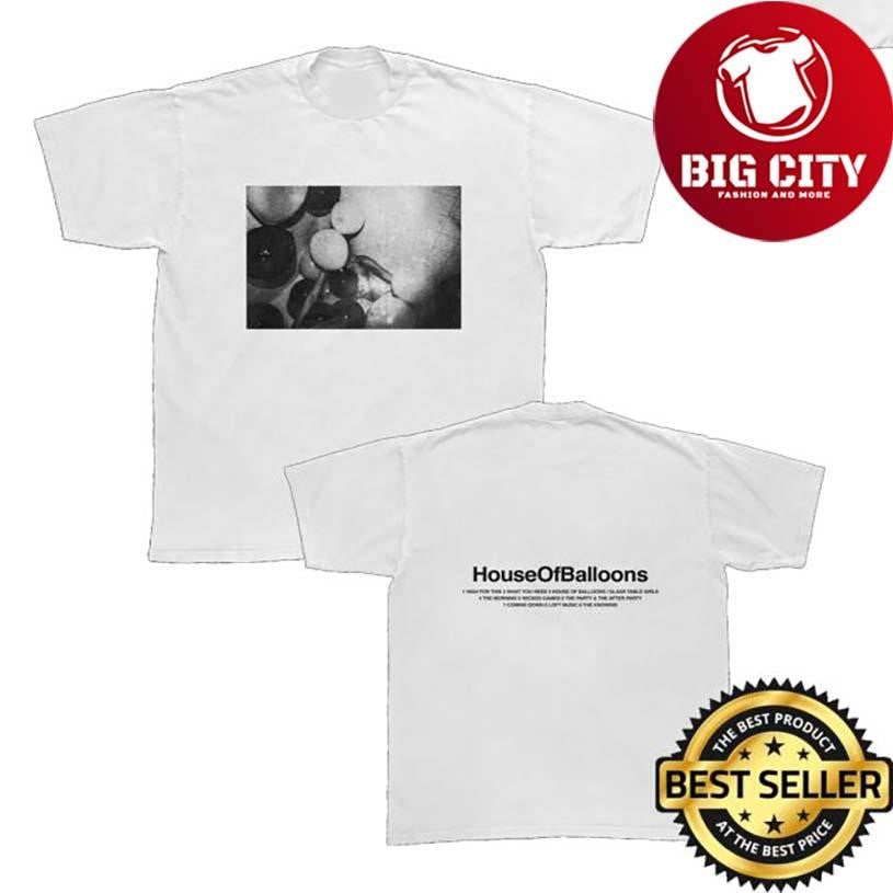 Xo Merch House Of Balloons Two Sided - Adult & Kids T-Shirts, Sweatshirts & Hoodies apparel design preview 1