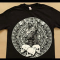 Xolo Whit Mexican Calendar Cotton Black - Adult & Kids T-Shirts, Sweatshirts & Hoodies apparel design preview 1