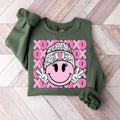 Xoxo Valentine Smiley Retro - Adult & Kids T-Shirts, Sweatshirts & Hoodies apparel design preview 1