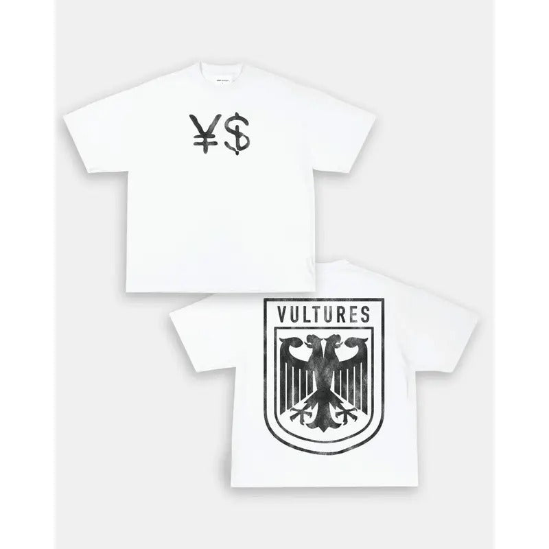 Y$ Vultures Logo Kayneee Westtt Printed Music Tour - Adult & Kids T-Shirts, Sweatshirts & Hoodies apparel design preview 1