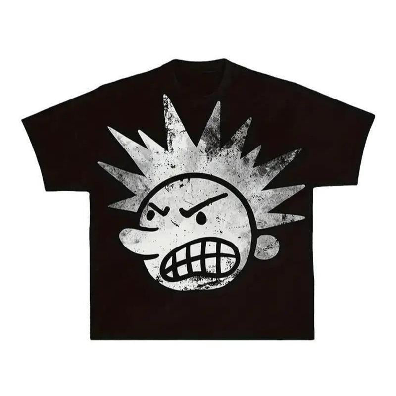 Y2K Funny Face Streetwear Trend Womenswear - Adult & Kids T-Shirts, Sweatshirts & Hoodies apparel design preview 1