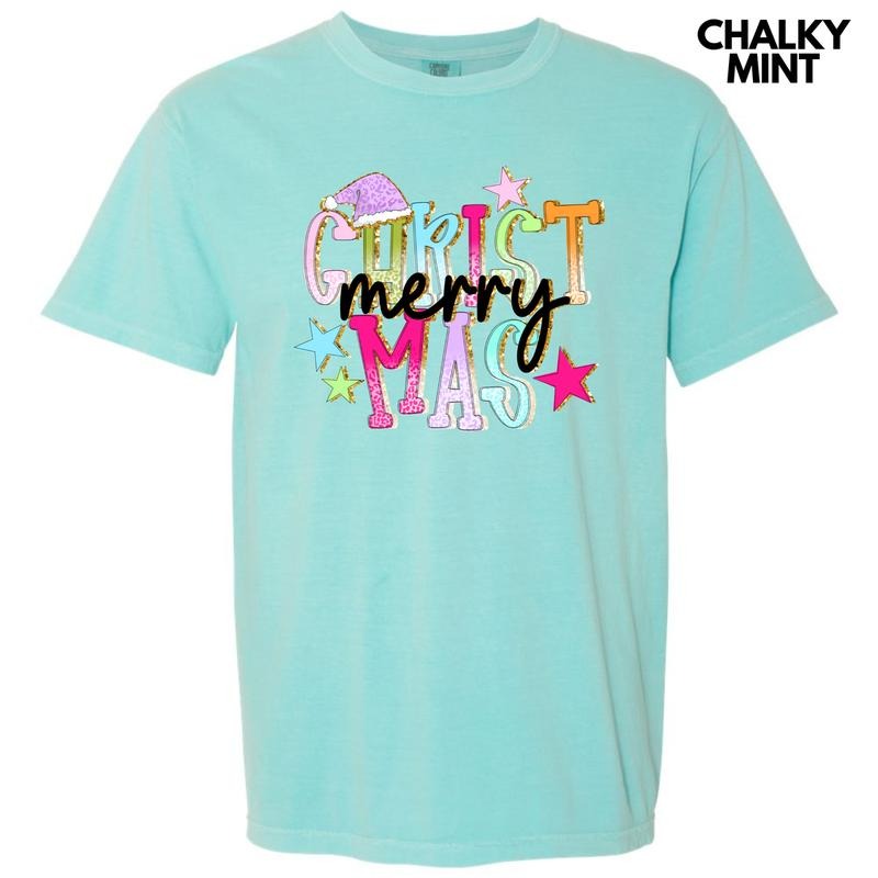 Y2K Merry Comfort Colors 'NLB' - Adult & Kids T-Shirts, Sweatshirts & Hoodies apparel design preview 1