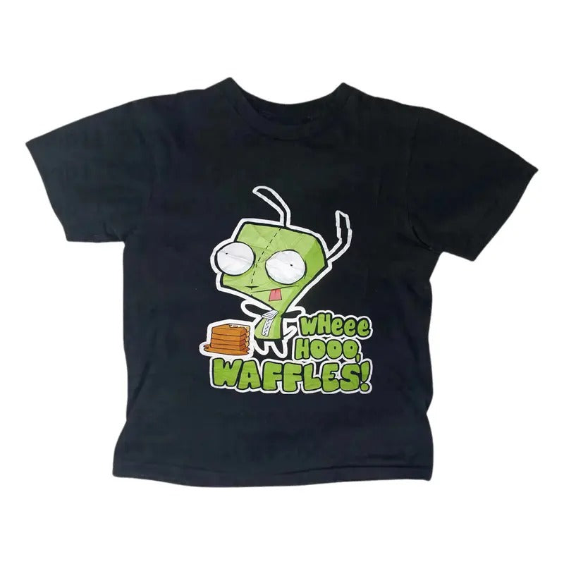 Y2K Gothic Emo Girl Top Vintage Zim Doom Baby Scene - Adult & Kids T-Shirts, Sweatshirts & Hoodies apparel design preview 1