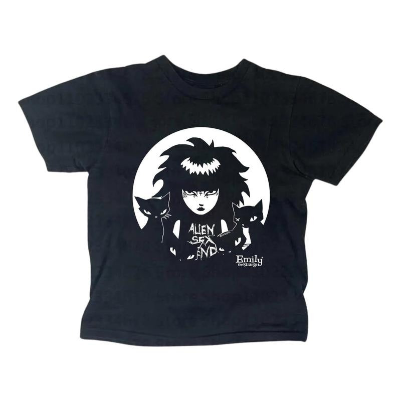 Y2k Emily Strange Baby Gothic Emo Girl Top Vintage - Adult & Kids T-Shirts, Sweatshirts & Hoodies apparel design preview 1