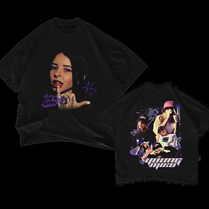 YOUNG MIKO V2 Double Sided Y2K - Adult & Kids T-Shirts, Sweatshirts & Hoodies apparel design preview 1