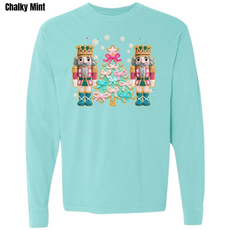 Yarn Nutcracker Scene Comfort Colors 'NLB' - Adult & Kids T-Shirts, Sweatshirts & Hoodies apparel design preview 1