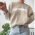 Yay Sports Funny Sport Go Lover Game Day Football - Adult & Kids T-Shirts, Sweatshirts & Hoodies apparel design preview 1