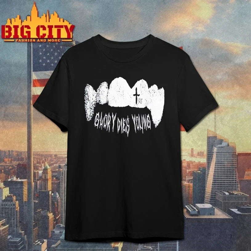 Ydg Fang Glory Dies Young - Adult & Kids T-Shirts, Sweatshirts & Hoodies apparel design preview 1