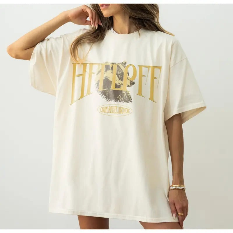 Yellow House Wizard Badger Dramione School Marauders - Adult & Kids T-Shirts, Sweatshirts & Hoodies apparel design preview 1