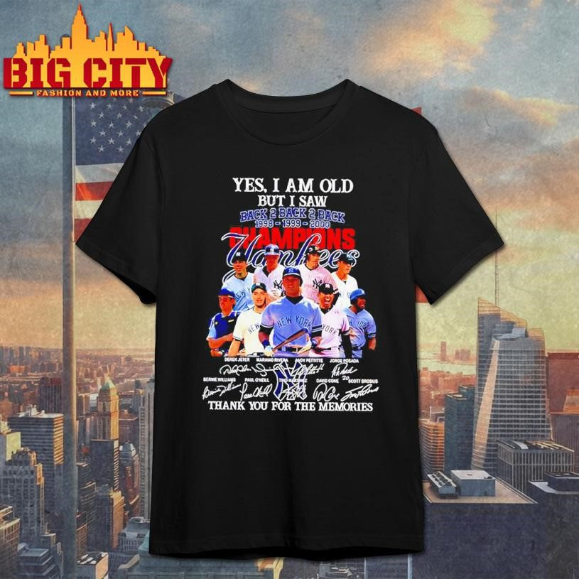 Yes I am old but saw 98 99 2000 Back to champions - Adult & Kids T-Shirts, Sweatshirts & Hoodies apparel design preview 1