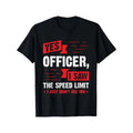 Yes Officer I Saw Speed Limit Print Crew Neck Short - Adult & Kids T-Shirts, Sweatshirts & Hoodies apparel design preview 1