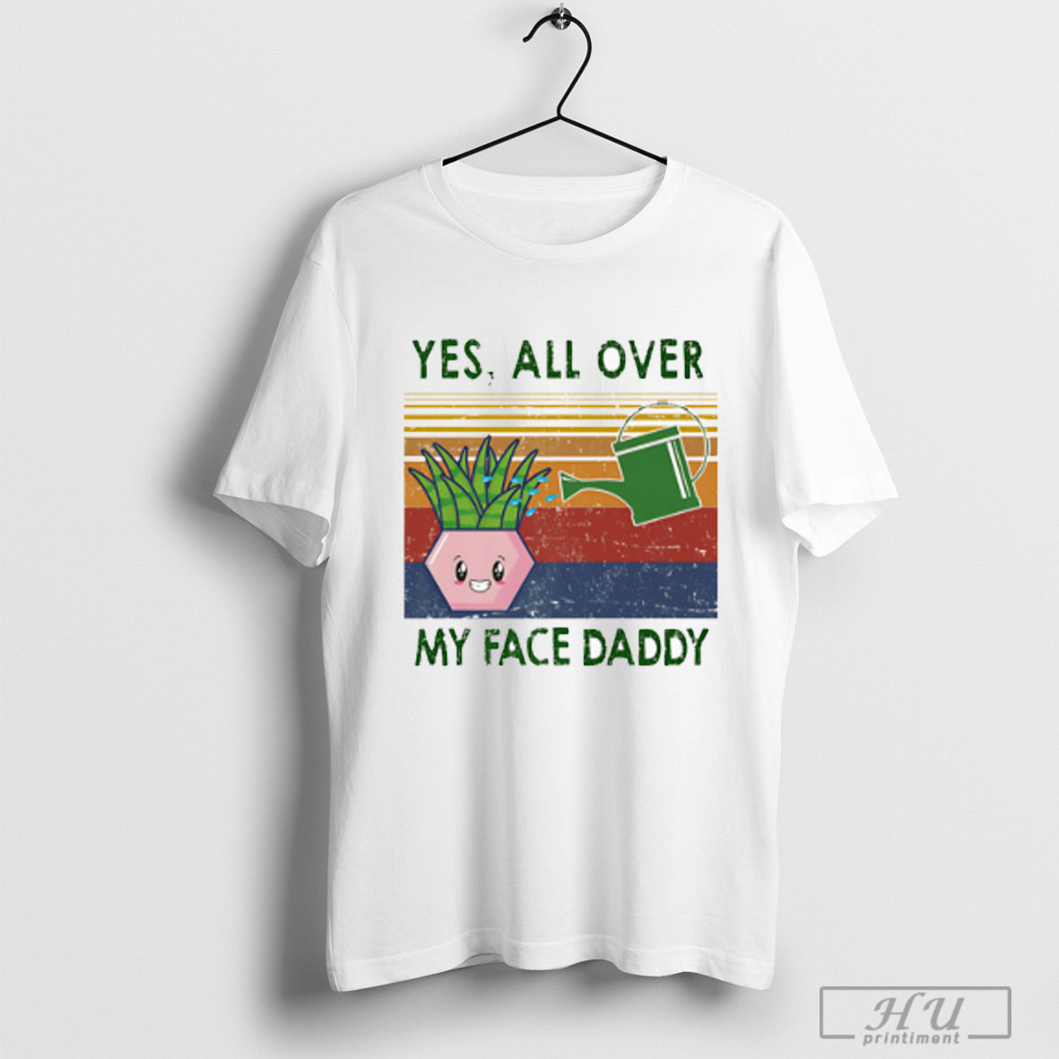 Yes All Over My Face Daddy Retro - Adult & Kids T-Shirts, Sweatshirts & Hoodies apparel design preview 1