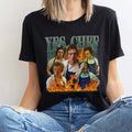 Yes Chef Restaurant Lingo Thank You Funny Foodie - Adult & Kids T-Shirts, Sweatshirts & Hoodies apparel design preview 1