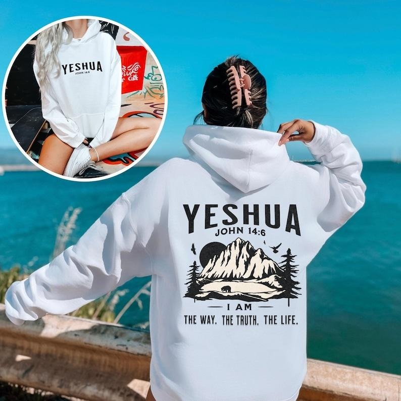 Yeshua Christian Jesus Clothes Streetwear - Adult & Kids T-Shirts, Sweatshirts & Hoodies apparel design preview 1