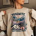 Yosemite National Park Wildflower Granola Girl - Adult & Kids T-Shirts, Sweatshirts & Hoodies apparel design preview 1