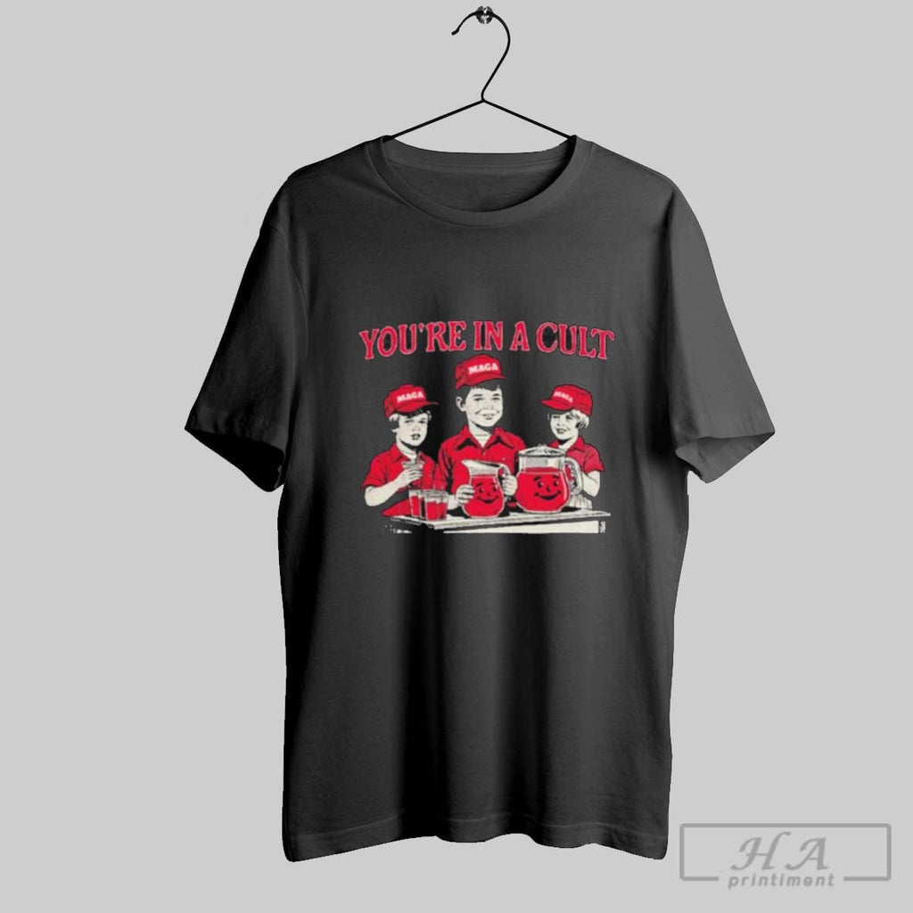 You Are In A Cult - Adult & Kids T-Shirts, Sweatshirts & Hoodies apparel design preview 1