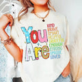You Are Kind Back School Teacher Appreciation Retro - Adult & Kids T-Shirts, Sweatshirts & Hoodies apparel design preview 1