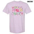 You Are Valentine Hearts Comfort Colors 'NLB' - Adult & Kids T-Shirts, Sweatshirts & Hoodies apparel design preview 1