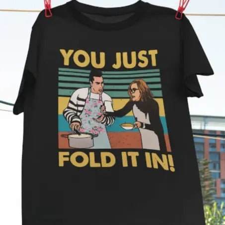 You Just Fold Vintage Davjd Rose Mojra Family Dinner - Adult & Kids T-Shirts, Sweatshirts & Hoodies apparel design preview 1