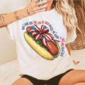 You Like 4th July Makes Me Want Hot Dog Real Bad - Adult & Kids T-Shirts, Sweatshirts & Hoodies apparel design preview 1