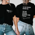 You Matter Person Behind Me Spread Positive - Adult & Kids T-Shirts, Sweatshirts & Hoodies apparel design preview 1
