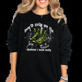 'You'D Trip Shadows I Walk Daily" Alt Fit Grunge Goth - Adult & Kids T-Shirts, Sweatshirts & Hoodies apparel design preview 1