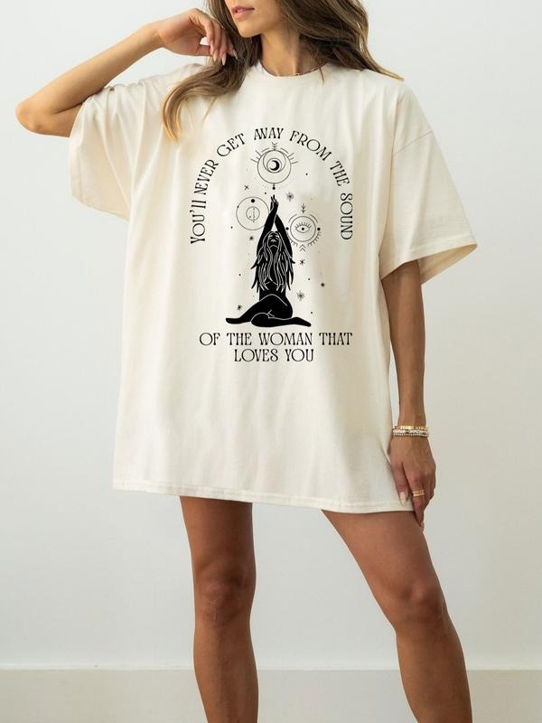 You'Ll Never Get Away Sound Woman That Loves You - Adult & Kids T-Shirts, Sweatshirts & Hoodies apparel design preview 1
