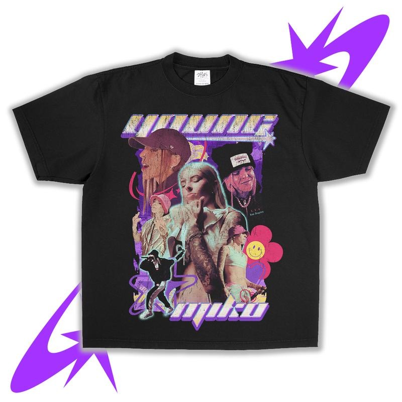 Young Miko Vintage High Quality Street Fit - Adult & Kids T-Shirts, Sweatshirts & Hoodies apparel design preview 1