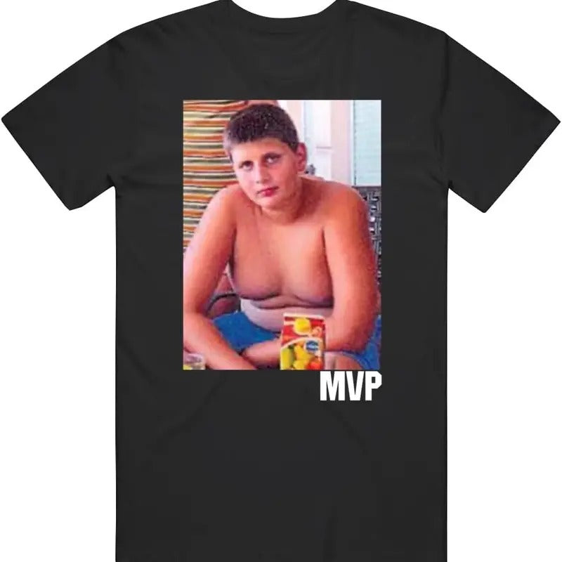 Young Nikola Jokic MVP Basketball Fan V2 - Adult & Kids T-Shirts, Sweatshirts & Hoodies apparel design preview 1