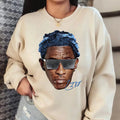 Young Thuggg Big Face Essential Rap Gear - Adult & Kids T-Shirts, Sweatshirts & Hoodies apparel design preview 1