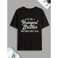 Youngest Brother Signature Casual Short Sleeve All - Adult & Kids T-Shirts, Sweatshirts & Hoodies apparel design preview 1