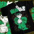Yu Hakusho Kuwabara Kurama Yusuke Hiel Anime Manga - Adult & Kids T-Shirts, Sweatshirts & Hoodies apparel design preview 1