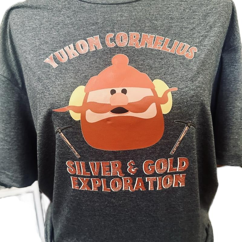 Yukon Cornelius Silver Gold Pattern - Adult & Kids T-Shirts, Sweatshirts & Hoodies apparel design preview 1